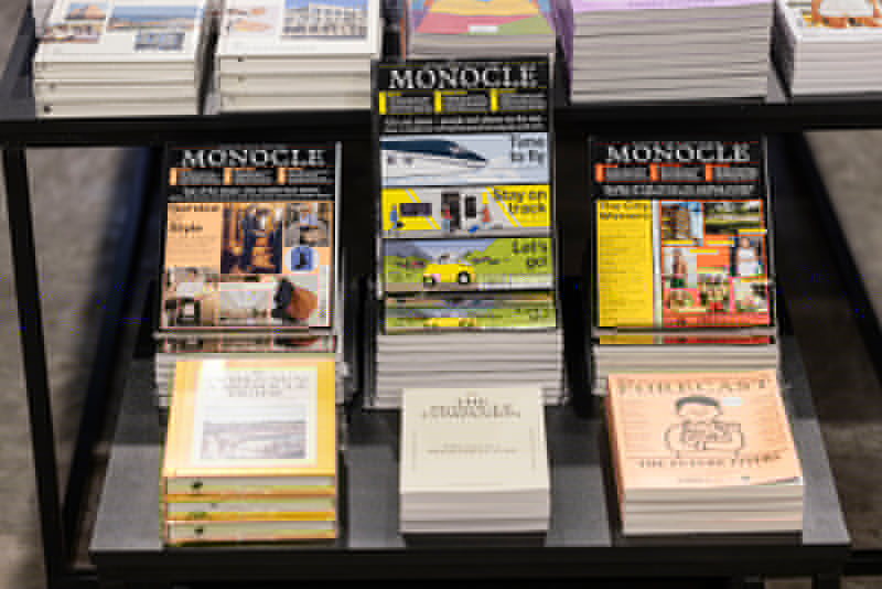Monocle magazine at Spruce Gallery